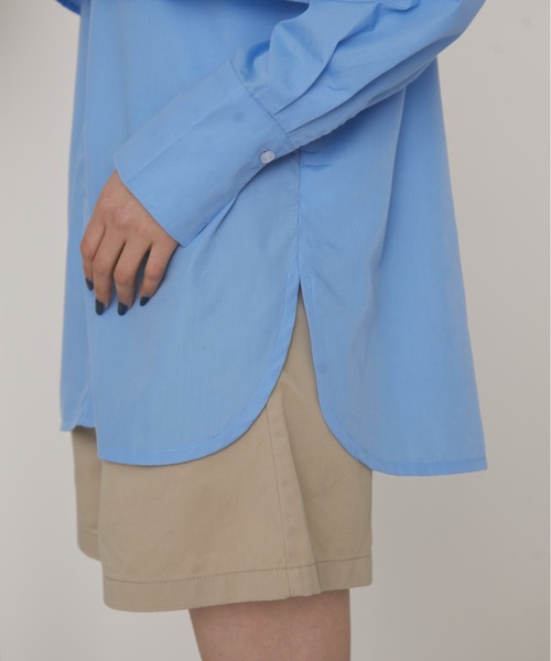 Auntie Rosa（アンティローザ）の「【KICO direction item】アソートフリルシャツ（シャツ/ブラウス・レディース・ブルー/ブルー系その他・FREE）」の16枚目の写真