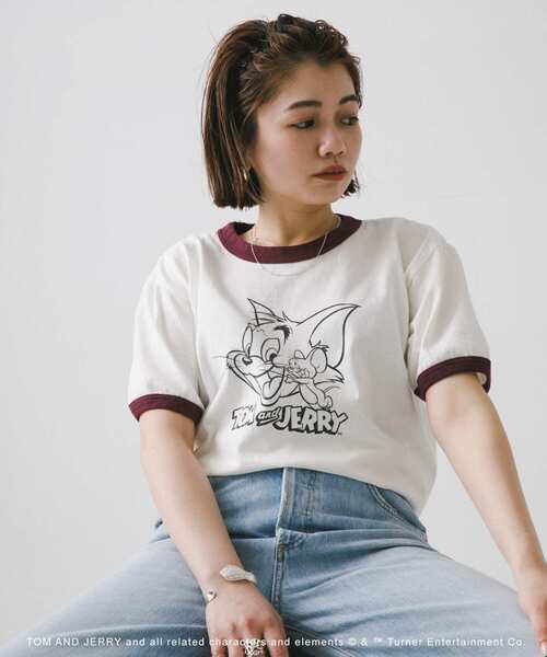 GOOD ROCK SPEED(グッドロックスピード)の「『別注』GOOD ROCK SPEED / TOM&JERRY / TEE 1(Tシャツ/カットソー・レディース・ホワイト・MEDIUM)」の17枚目の写真