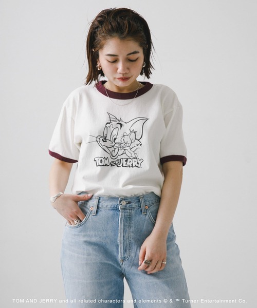 GOOD ROCK SPEED(グッドロックスピード)の「『別注』GOOD ROCK SPEED / TOM&JERRY / TEE 1(Tシャツ/カットソー・レディース・ホワイト・MEDIUM)」の18枚目の写真