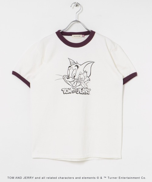 GOOD ROCK SPEED(グッドロックスピード)の「『別注』GOOD ROCK SPEED / TOM&JERRY / TEE 1(Tシャツ/カットソー・レディース・ホワイト・MEDIUM)」の2枚目の写真