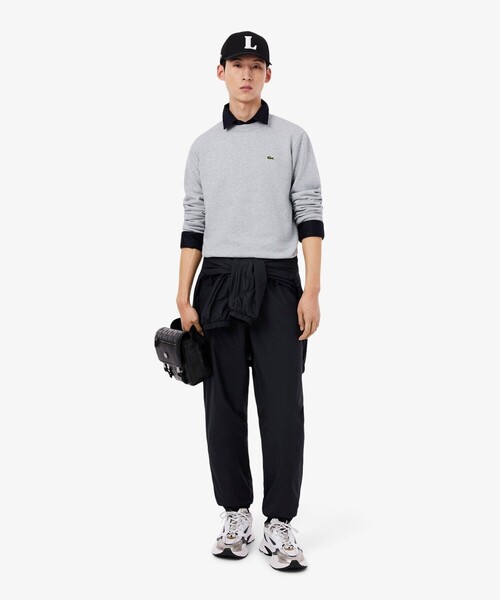 LACOSTE（ラコステ）の「エッセンシャルクルーネックスウェット（スウェット・メンズ・カーキ/ブラウン/ホワイト/ベージュ/ライトブルー/ブラック/セージグリーン/ネイビー/グレー・4/5/2/3/6）」の15枚目の写真