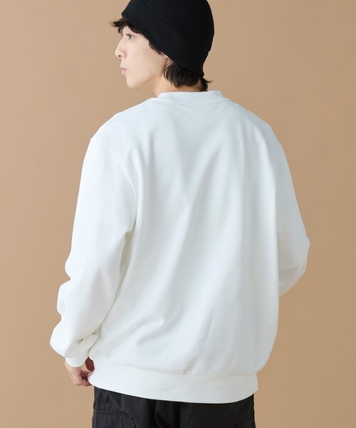 LACOSTE（ラコステ）の「エッセンシャルクルーネックスウェット（スウェット・メンズ・カーキ/ブラウン/ホワイト/ベージュ/ライトブルー/ブラック/セージグリーン/ネイビー/グレー・4/5/2/3/6）」の19枚目の写真