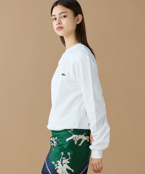 LACOSTE（ラコステ）の「エッセンシャルクルーネックスウェット（スウェット・メンズ・カーキ/ブラウン/ホワイト/ベージュ/ライトブルー/ブラック/セージグリーン/ネイビー/グレー・4/5/2/3/6）」の22枚目の写真