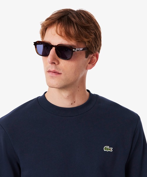 LACOSTE（ラコステ）の「エッセンシャルクルーネックスウェット（スウェット・メンズ・カーキ/ブラウン/ホワイト/ベージュ/ライトブルー/ブラック/セージグリーン/ネイビー/グレー・4/5/2/3/6）」の9枚目の写真