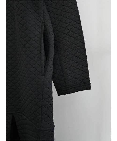 TRUNC（トランクエイティーエイト）の「Hooded Quilting Dress（ワンピース・レディース・ブラック/アイボリー・FREE）」の5枚目の写真