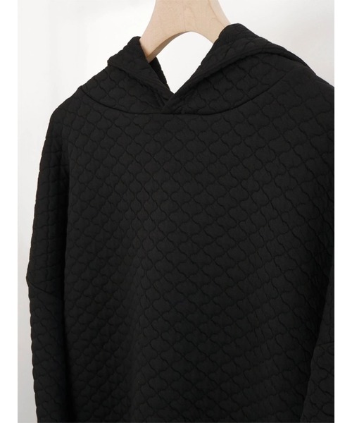 TRUNC（トランクエイティーエイト）の「Hooded Quilting Dress（ワンピース・レディース・ブラック/アイボリー・FREE）」の16枚目の写真