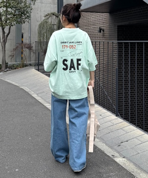 CIAOPANIC TYPY（チャオパニックティピー）の「【ユニセックス】ビックシルエットアソートグラフィックプリントTee（Tシャツ/カットソー・メンズ・ミント/レッド/ホワイト/チャコールグレー・LARGE/MEDIUM）」の21枚目の写真