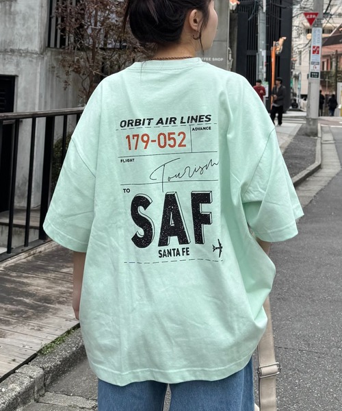 CIAOPANIC TYPY（チャオパニックティピー）の「【ユニセックス】ビックシルエットアソートグラフィックプリントTee（Tシャツ/カットソー・メンズ・ミント/レッド/ホワイト/チャコールグレー・LARGE/MEDIUM）」の17枚目の写真