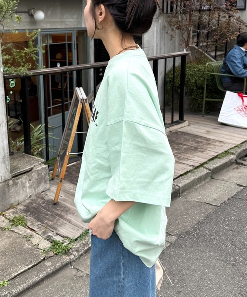 CIAOPANIC TYPY（チャオパニックティピー）の「【ユニセックス】ビックシルエットアソートグラフィックプリントTee（Tシャツ/カットソー・メンズ・ミント/レッド/ホワイト/チャコールグレー・LARGE/MEDIUM）」の18枚目の写真