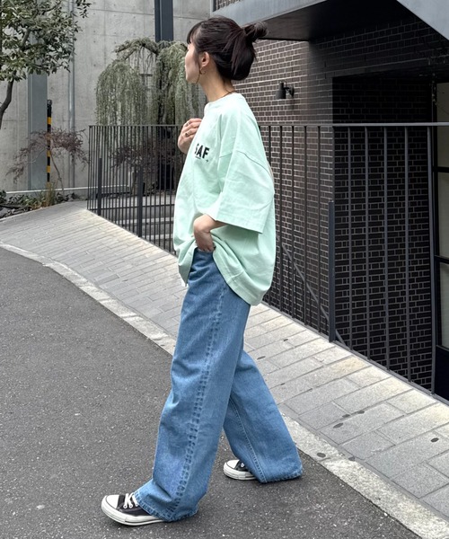 CIAOPANIC TYPY（チャオパニックティピー）の「【ユニセックス】ビックシルエットアソートグラフィックプリントTee（Tシャツ/カットソー・メンズ・ミント/レッド/ホワイト/チャコールグレー・LARGE/MEDIUM）」の20枚目の写真