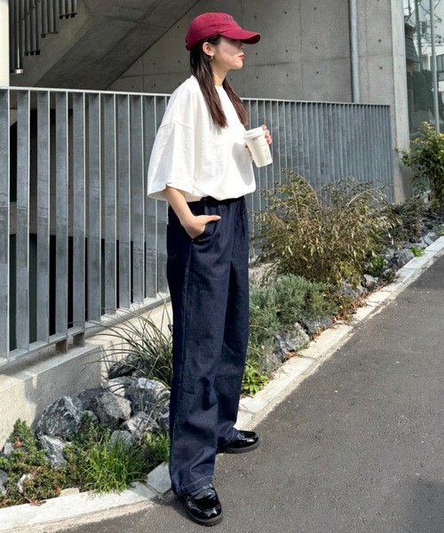 CIAOPANIC TYPY（チャオパニックティピー）の「【ユニセックス】ビックシルエットアソートグラフィックプリントTee（Tシャツ/カットソー・メンズ・ミント/レッド/ホワイト/チャコールグレー・LARGE/MEDIUM）」の7枚目の写真