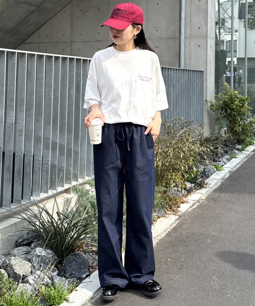 CIAOPANIC TYPY（チャオパニックティピー）の「【ユニセックス】ビックシルエットアソートグラフィックプリントTee（Tシャツ/カットソー・メンズ・ミント/レッド/ホワイト/チャコールグレー・LARGE/MEDIUM）」の6枚目の写真