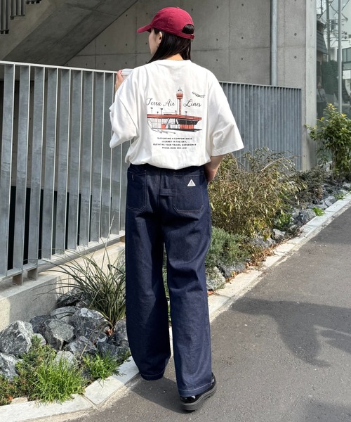 CIAOPANIC TYPY（チャオパニックティピー）の「【ユニセックス】ビックシルエットアソートグラフィックプリントTee（Tシャツ/カットソー・メンズ・ミント/レッド/ホワイト/チャコールグレー・LARGE/MEDIUM）」の8枚目の写真