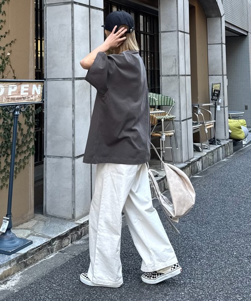 CIAOPANIC TYPY（チャオパニックティピー）の「【ユニセックス】ビックシルエットアソートグラフィックプリントTee（Tシャツ/カットソー・メンズ・ミント/レッド/ホワイト/チャコールグレー・LARGE/MEDIUM）」の14枚目の写真