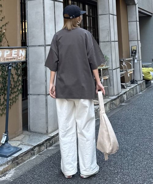 CIAOPANIC TYPY（チャオパニックティピー）の「【ユニセックス】ビックシルエットアソートグラフィックプリントTee（Tシャツ/カットソー・メンズ・ミント/レッド/ホワイト/チャコールグレー・LARGE/MEDIUM）」の15枚目の写真