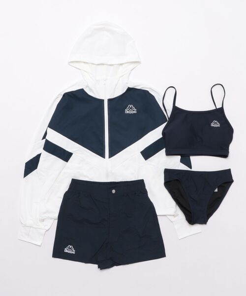 Kappa ラッシュガード 水着 4点セット セール】Kappa/カッパ 4点セット 水着 水陸両用 UVカット 325055