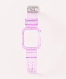 LUON/ Apple Watch Band / アップルウォッチ クリアカラー 一体式 バンド