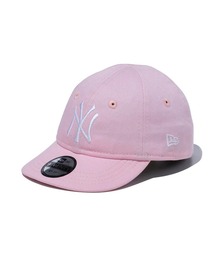 NEW ERA（ニューエラ）の「NEW ERA/ニューエラ キッズ キャップ My1st 9TWENTY ニューヨーク・ヤンキース ピンク × ホワイト 14524619（キャップ・キッズ）」