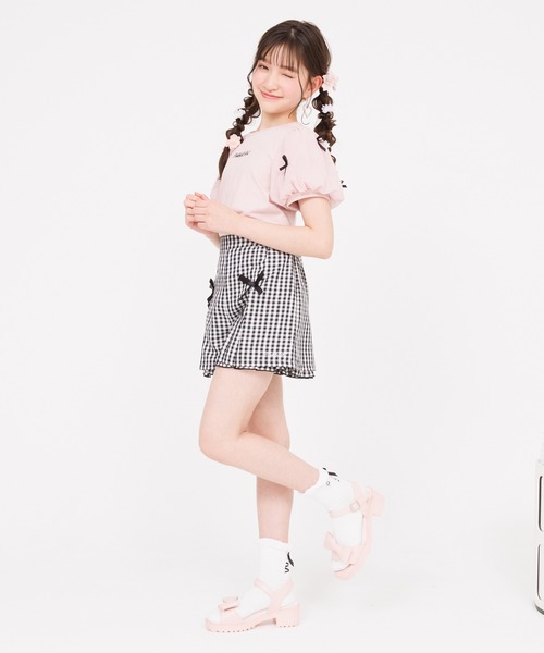 PINKHUNT(ピンクハント)の「PINKHUNT ピンクハント 2wayリボンサンダル 0405(サンダル・キッズ・ブラック/ベビーピンク・M size/L size/S size)」の12枚目の写真