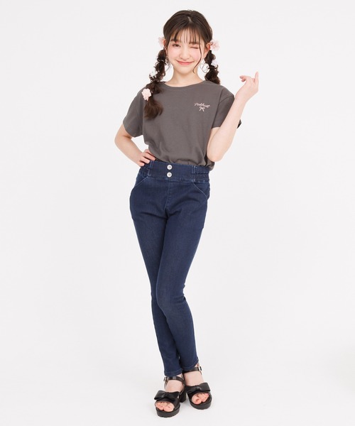 PINKHUNT(ピンクハント)の「PINKHUNT ピンクハント 2wayリボンサンダル 0405(サンダル・キッズ・ブラック/ベビーピンク・M size/L size/S size)」の22枚目の写真