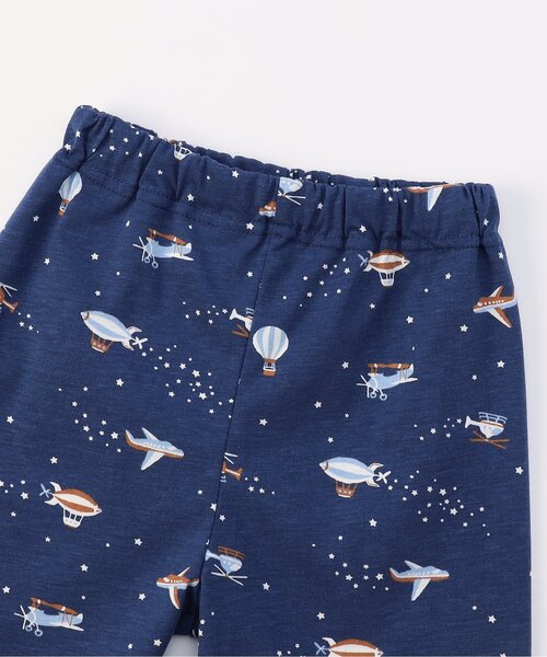 apres les cours（アプレレクール）の「パンダ・乗り物柄 半袖パジャマ（ルームウェア/パジャマ・キッズ・グレー/ネイビー・80/90/100/110/120/130）」の17枚目の写真