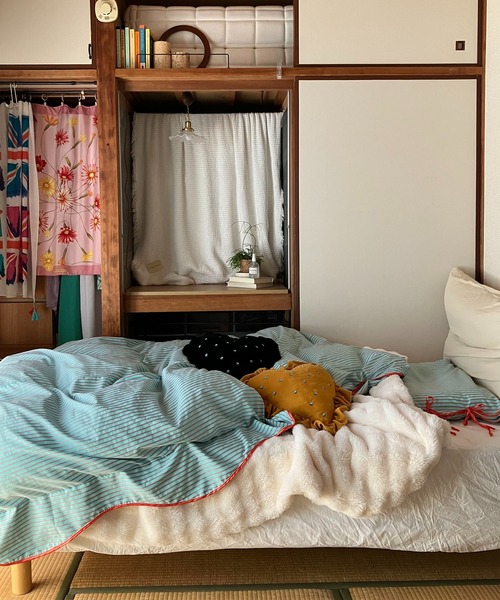 Casselini（キャセリーニ）の「Casselini HOME(キャセリーニ ホーム)ハートフリルクッション（クッション/クッションカバー・レディース・ブラック/ミント/イエロー・FREE）」の13枚目の写真