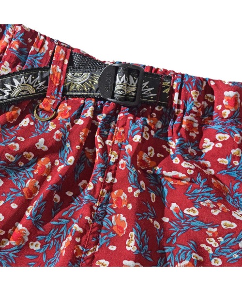 ALDIES（アールディーズ）の「Small Flower Short Pants / スモールフラワーショートパンツ（その他パンツ・メンズ・ネイビー/レッド・SMALL/MEDIUM/LARGE/X-LARGE）」の10枚目の写真