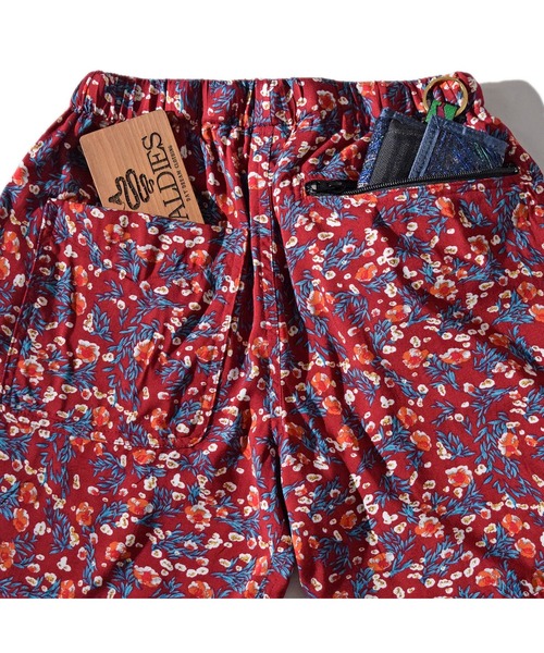 ALDIES（アールディーズ）の「Small Flower Short Pants / スモールフラワーショートパンツ（その他パンツ・メンズ・ネイビー/レッド・SMALL/MEDIUM/LARGE/X-LARGE）」の12枚目の写真