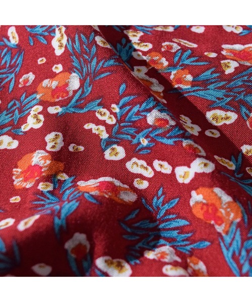 ALDIES（アールディーズ）の「Small Flower Short Pants / スモールフラワーショートパンツ（その他パンツ・メンズ・ネイビー/レッド・SMALL/MEDIUM/LARGE/X-LARGE）」の14枚目の写真