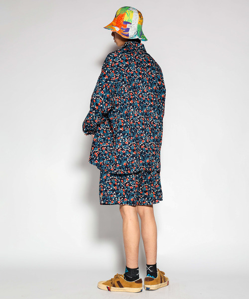 ALDIES（アールディーズ）の「Small Flower Short Pants / スモールフラワーショートパンツ（その他パンツ・メンズ・ネイビー/レッド・SMALL/MEDIUM/LARGE/X-LARGE）」の17枚目の写真