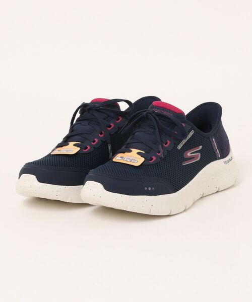 SKECHERS（スケッチャーズ）の「《SKECHERS》GO WALK FLEX-CLEAR CRE（スニーカー・レディース・グレー系その他/ブラック/ネイビー・23.0cm/23.5cm/24.0cm/24.5cm/25.0cm/22.5cm）」の3枚目の写真