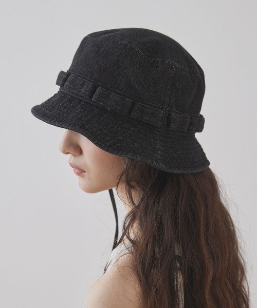BY GLADHAND デニム バケットハット　レア物！ 25SS 新作】UNISEX デニムバケットハット インディゴ
