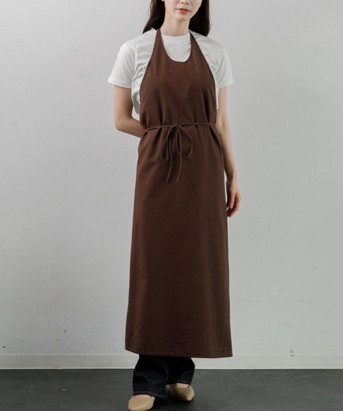 ORCIVAL（オーシバル）の「ORCIVAL STRING DRESS（ワンピース・レディース・ブラウン/ネイビー・1）」の2枚目の写真