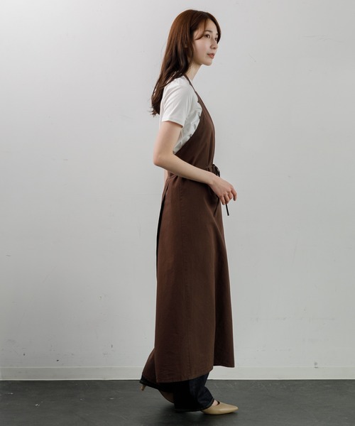 ORCIVAL（オーシバル）の「ORCIVAL STRING DRESS（ワンピース・レディース・ブラウン/ネイビー・1）」の13枚目の写真