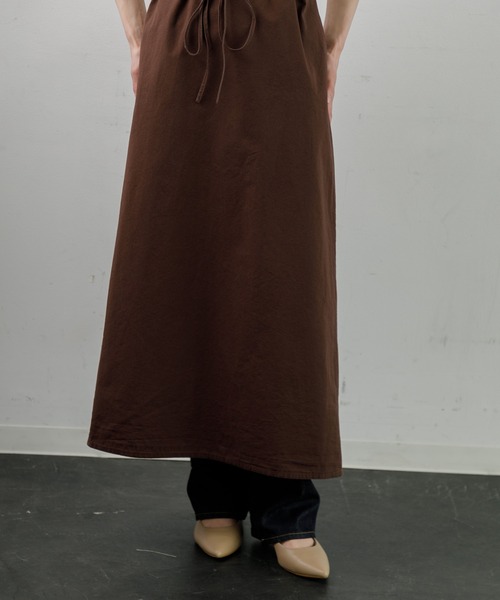 ORCIVAL（オーシバル）の「ORCIVAL STRING DRESS（ワンピース・レディース・ブラウン/ネイビー・1）」の21枚目の写真