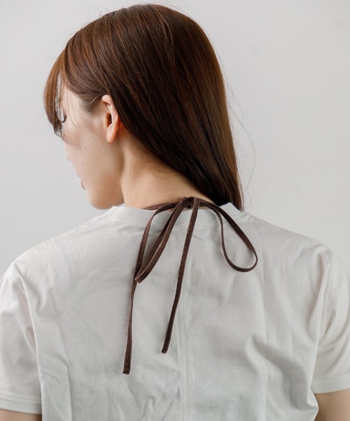 ORCIVAL（オーシバル）の「ORCIVAL STRING DRESS（ワンピース・レディース・ブラウン/ネイビー・1）」の18枚目の写真