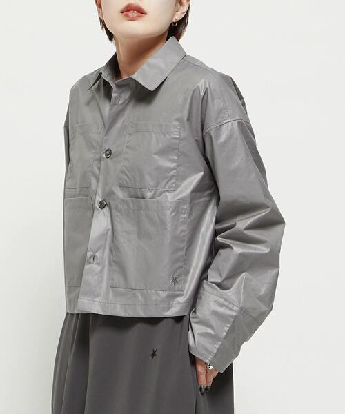 ブラウス シャツ GLOSSY TYPEWRITER SHIRT レディース セール】GLOSSY TYPEWRITER SHIRT（シャツ/ブラウス）｜CONVERSE