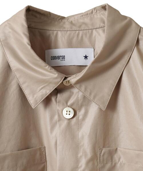 ブラウス シャツ GLOSSY TYPEWRITER SHIRT レディース セール】GLOSSY TYPEWRITER SHIRT（シャツ/ブラウス）｜CONVERSE