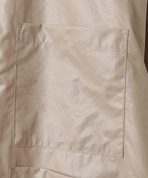 CONVERSE TOKYO(コンバーストウキョウ)の「GLOSSY TYPEWRITER SHIRT(シャツ/ブラウス・レディース・グレー/ベージュ・FREE)」の10枚目の写真
