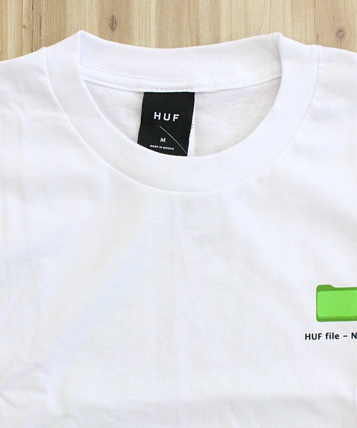 HUF（ハフ）の「デスクトップショートスリーブバックプリントTシャツ DESKTOP S/S TEE（Tシャツ/カットソー・メンズ・ホワイト/ブラック・M/L/XL）」の12枚目の写真