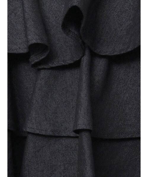 MERCURYDUO（マーキュリーデュオ）の「オフショルフリルブラウス（シャツ/ブラウス・レディース・インディゴブルー/オフホワイト/その他1/ブラック・FREE）」の5枚目の写真