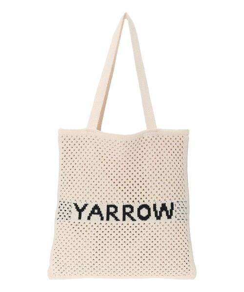 ehka sopo（エヘカソポ）の「透かし編みニットバッグ（ハンドバッグ・レディース・ピンク/グリーン/キナリ・F）」の15枚目の写真