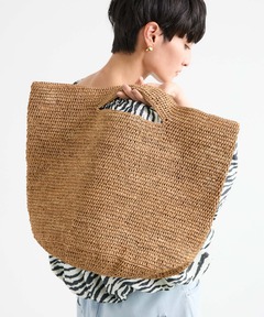 メゾンエヌアッシュパリ　Raffia TIFFANY soulder セール】MAISON N.H PARIS/メゾン エヌ アッシュ パリ Raffia