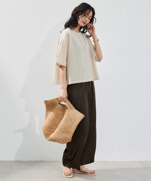 MADE IN MADA（メイドインマダ）の「MADE IN MADA(メイド イン マダ) / KOKOカゴバッグ 【『ネルソンさん』YouTubeご紹介アイテム】（かごバッグ・レディース・ブラウン・FREE）」の11枚目の写真