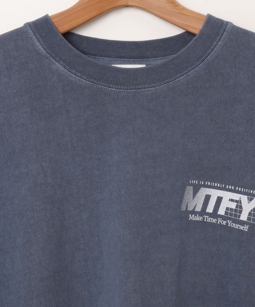 ANME(アンメ)の「【新サイズ追加】ピグメント加工MTFYロゴプリント半袖Tシャツ(Tシャツ/カットソー・レディース・ブラック/オフホワイト/ブラウン/ネイビー・M/L/XL/XXL/S)」の18枚目の写真