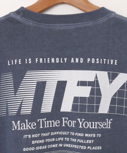ANME(アンメ)の「【新サイズ追加】ピグメント加工MTFYロゴプリント半袖Tシャツ(Tシャツ/カットソー・レディース・ブラック/オフホワイト/ブラウン/ネイビー・M/L/XL/XXL/S)」の19枚目の写真