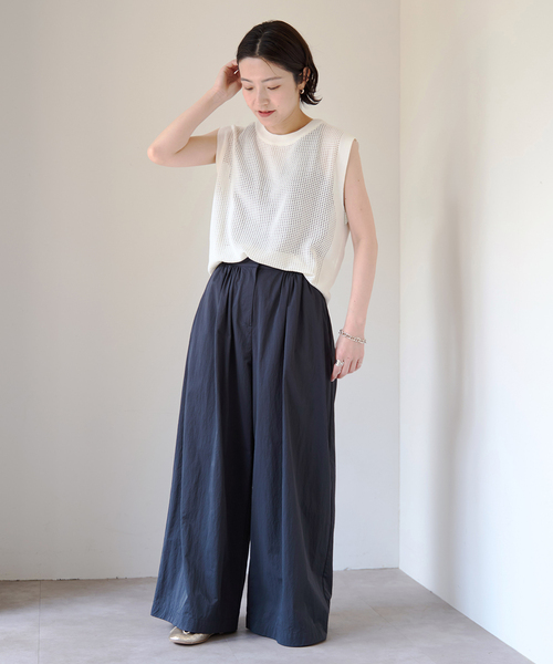 EMILY WEEK（エミリーウィーク）の「【EMILY WEEK × IENA】コットンスムース ブラキャミソール（その他アンダーウェア/インナー・レディース・カーキ/ブラック・38/36）」の5枚目の写真