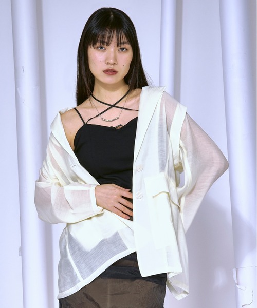 Multi arrange choker カップインキャミソール（キャミソール