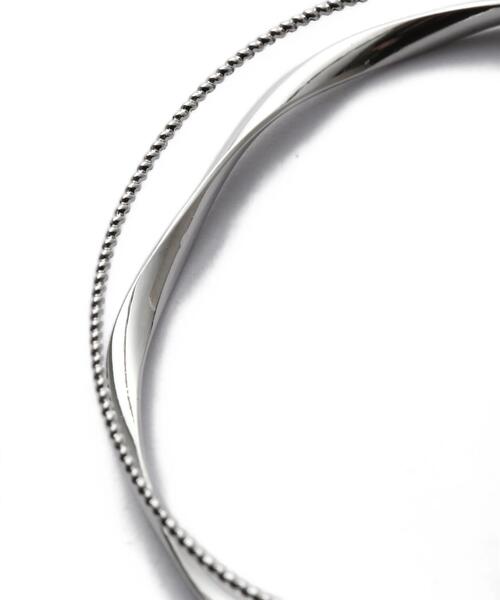 EDIT COLOGNE（エディットコロン）の「ウェーブラインバングル（バングル/リストバンド・レディース・シルバー・ﾌﾘ-）」の3枚目の写真