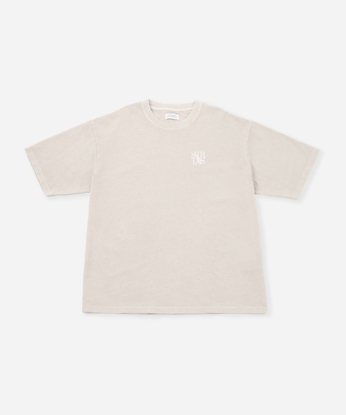 Saturdays NYC（サタデーズ ニューヨークシティ ）の「Saturday Stuck SS T-Shirt（Tシャツ/カットソー・メンズ・パープル/ブルー系その他4/チャコールグレー/ホワイト系その他2・L/S/M/XL）」の2枚目の写真